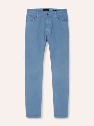 Coloured Jeans Rauchblau