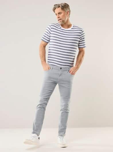 Coloured Jeans Hellgrau