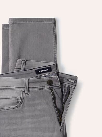 Jogger-Jeans Superstretch Light Grey