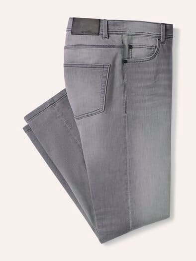 Jogger-Jeans Superstretch Light Grey