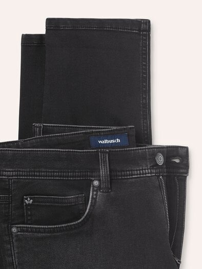 Jogger-Jeans Superstretch Black