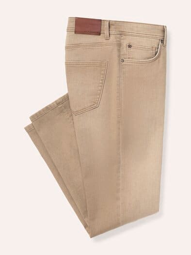 Jogger-Jeans Superstretch Beige