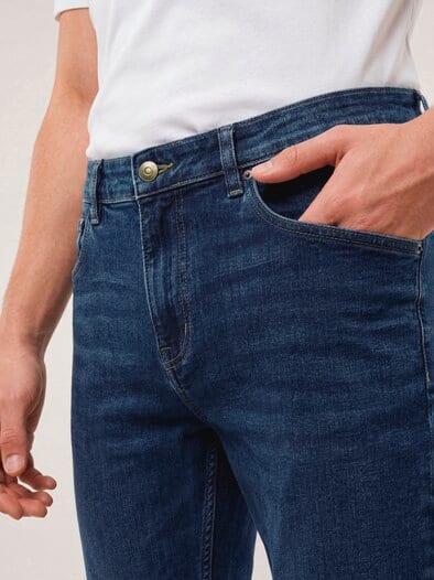 Jogger-Jeans Superstretch Mid Blue