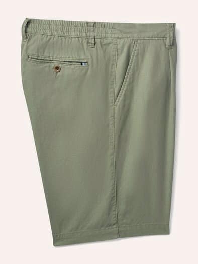 Leinenmix Bermudas Schilf