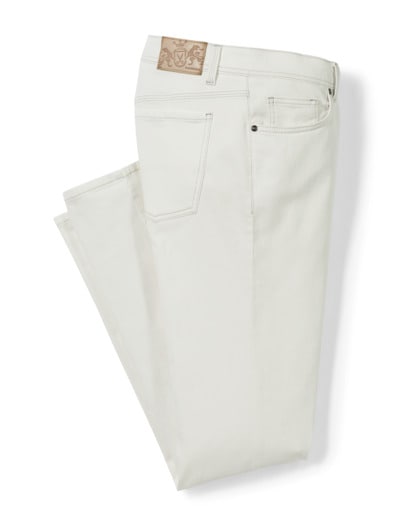 Jogger-Jeans Five Pocket Offwhite