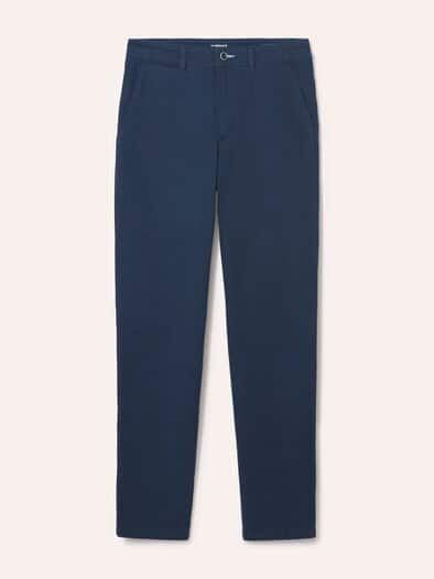 Chino aus Baumwollstretch Dunkelblau