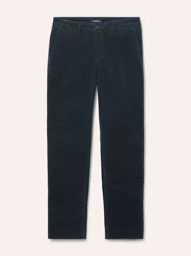 Wärmende Cordhose mit Thermofutter Marine
