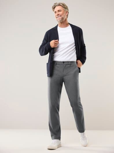 Macht-Alles-Mit Hose 2.0 Mittelgrau Gestr.