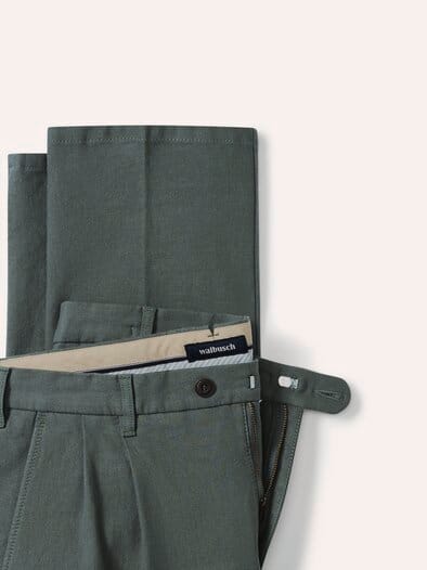 Premium Leinen-Chino Salbei