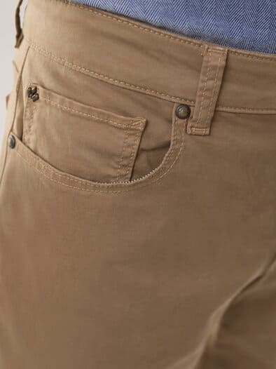 Baumwoll Five-Pocket Karamell