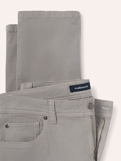 Baumwoll Five-Pocket Hellsalbei