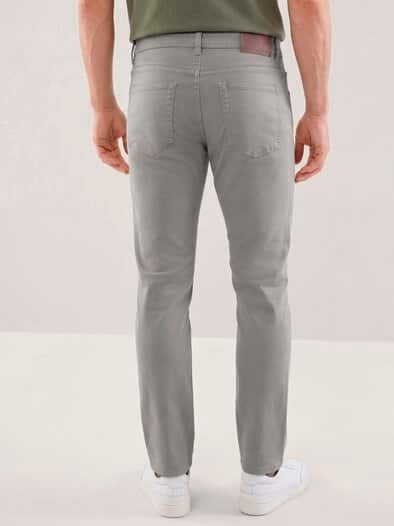 Baumwoll Five-Pocket Hellsalbei