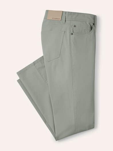 Ultraleicht Baumwoll Five-Pocket Salbei