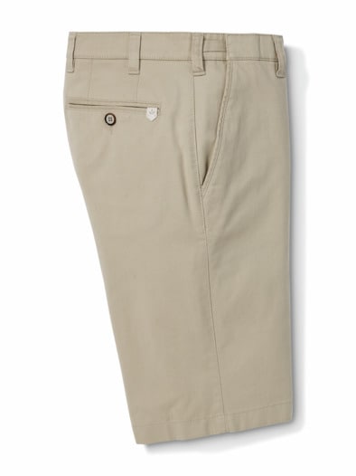 Extraglatt Dehnbund Bermudas Safaribeige