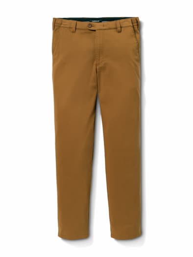 Extraglatt Dehnbund-Chino Safran