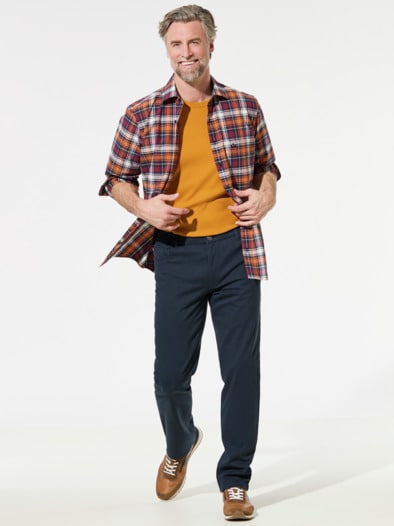 Extraglatt Dehnbund Five-Pocket Marine