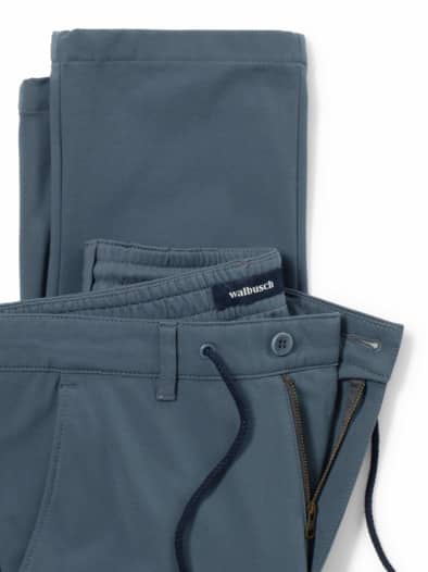 Stretch&Relax Thermo-Chino Rauchblau