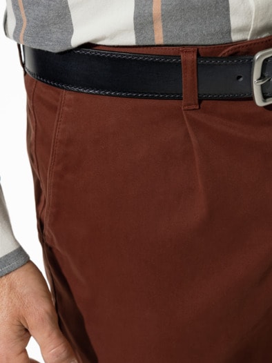 Highflex Chino Cashmereweich Terra