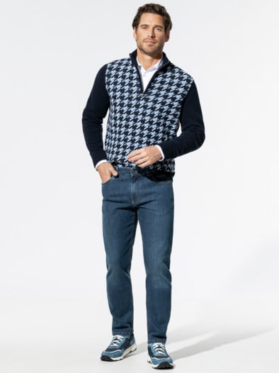 Premium Comfort-Stretch Jeans Blue