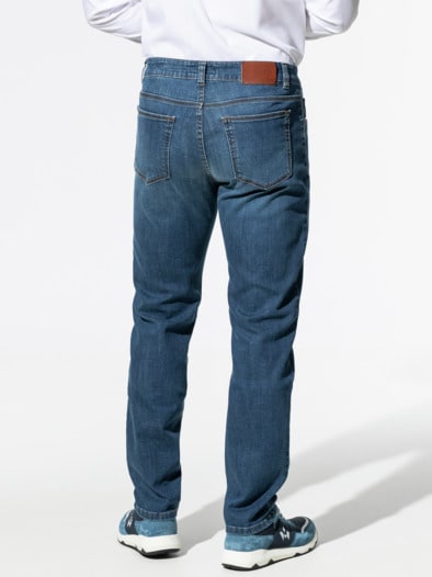 Premium Comfort-Stretch Jeans Blue
