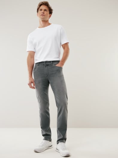 Comfort-Flex Jeans Grey
