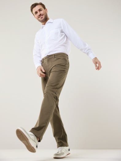 Extraglatt-Thermo Five Pocket Beige