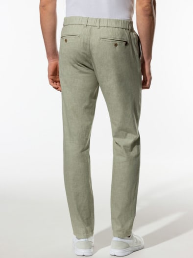 Wohlfühl Leinen-Hose Lindgrün