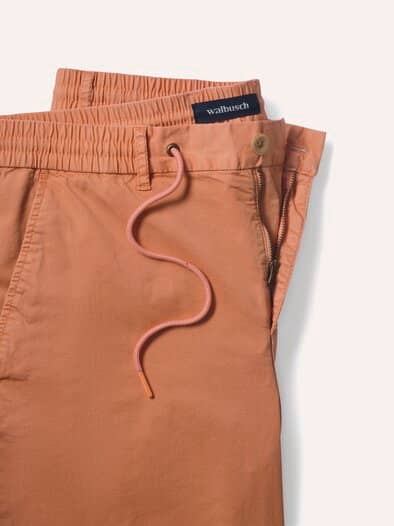 Urlaubs-Bermudas Baumwollstretch Apricot