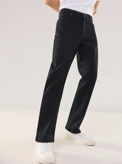 Extraglatt Flex Jeans Comfort Fit Permablack