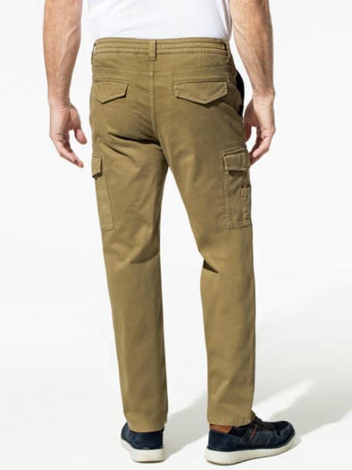 8-Taschen-Cargo Khaki