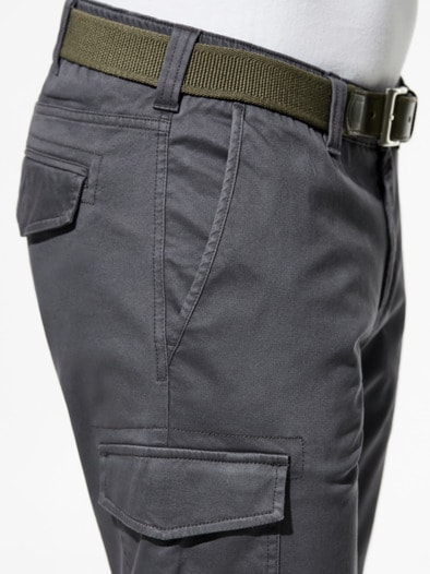 8-Taschen-Cargo 7/8 Anthrazit