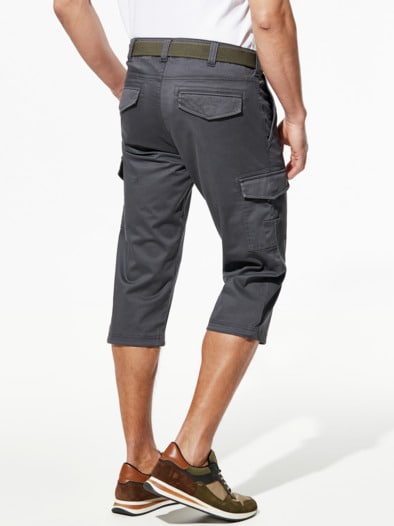 8-Taschen-Cargo 7/8 Anthrazit