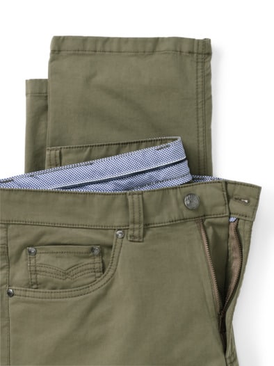 Extraglatt High Stretch Five-Pocket Khaki