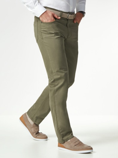 Extraglatt High Stretch Five-Pocket Khaki