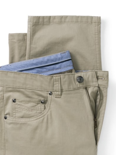 Extraglatt High Stretch Five-Pocket Beige