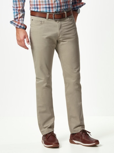 Extraglatt High Stretch Five-Pocket Beige