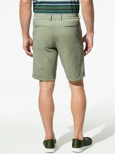 Bermudas Stretch & Relax Hellgrün