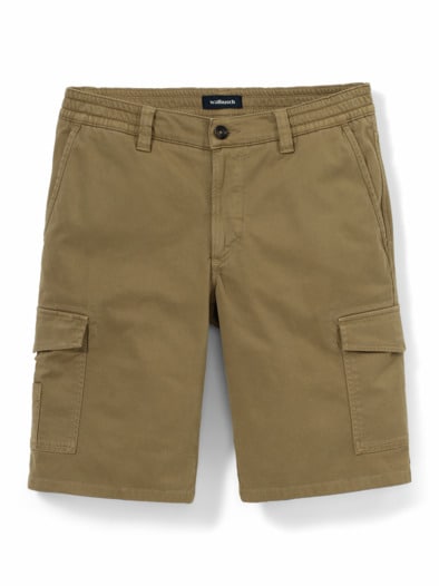 8-Taschen-Cargo-Bermudas Khaki