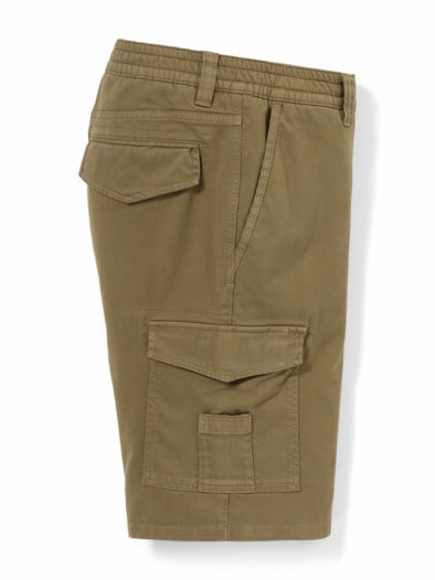 8-Taschen-Cargo-Bermudas Khaki