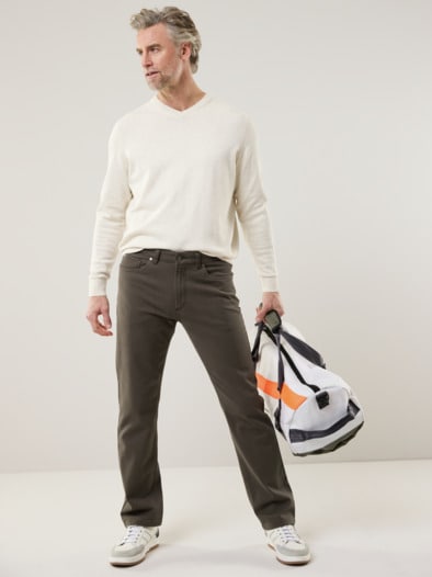 Thermoleicht Five-Pocket Taupe