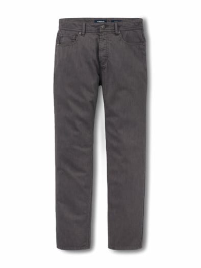 Bicolor Five-Pocket Supersoft Dunkelgrau