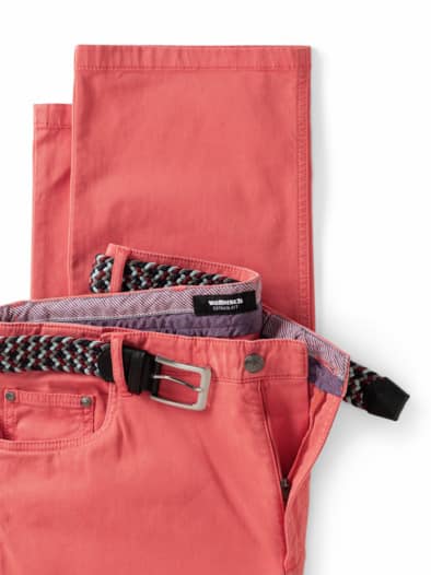 Extraglatt-Stretchbund Five Pocket Koralle