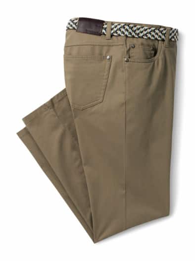Extraglatt-Stretchbund Five Pocket Camel