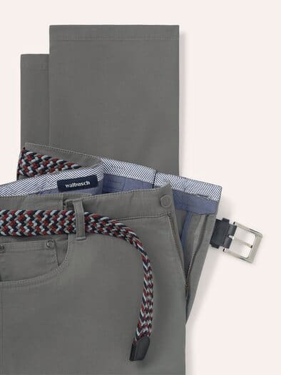 Extraglatt-Stretchbund Five Pocket Grau