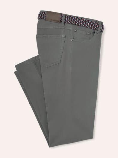 Extraglatt-Stretchbund Five Pocket Grau