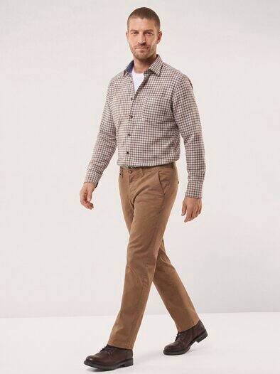 Extraglatt-Thermo Chino Walnuss