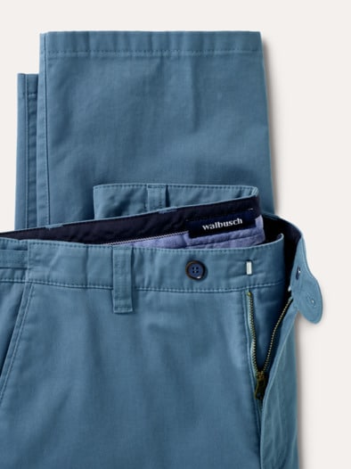 Extraglatt Dehnbund-Chino Ozeanblau