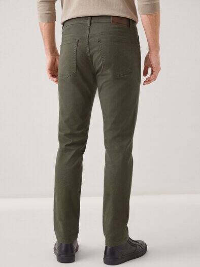 Extraglatt-Thermo Five Pocket Oliv