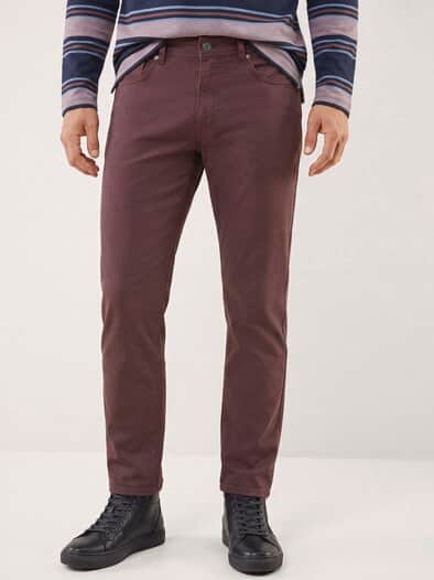 Extraglatt-Thermo Five Pocket Bordeaux