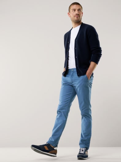 100 Komplimente Chino Mittelblau